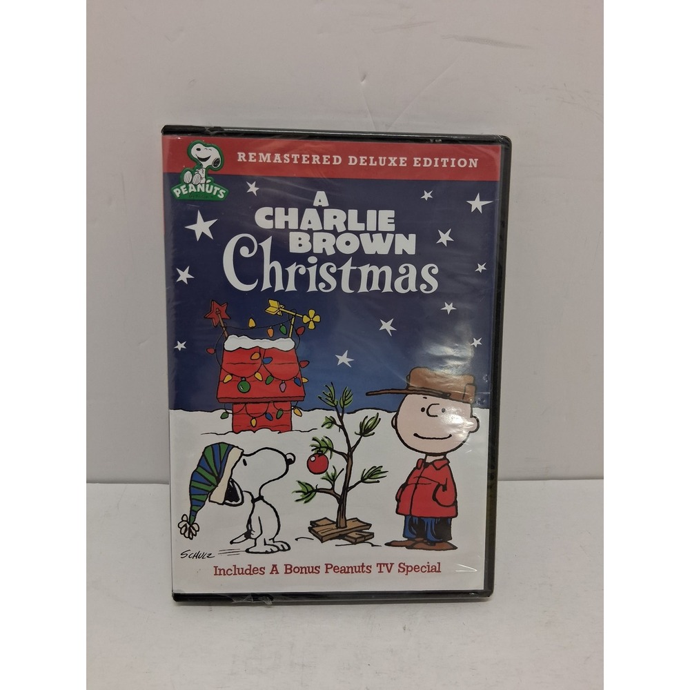 A Charlie Brown Christmas Remastered Deluxe Edition DVD Peanuts Holiday Special